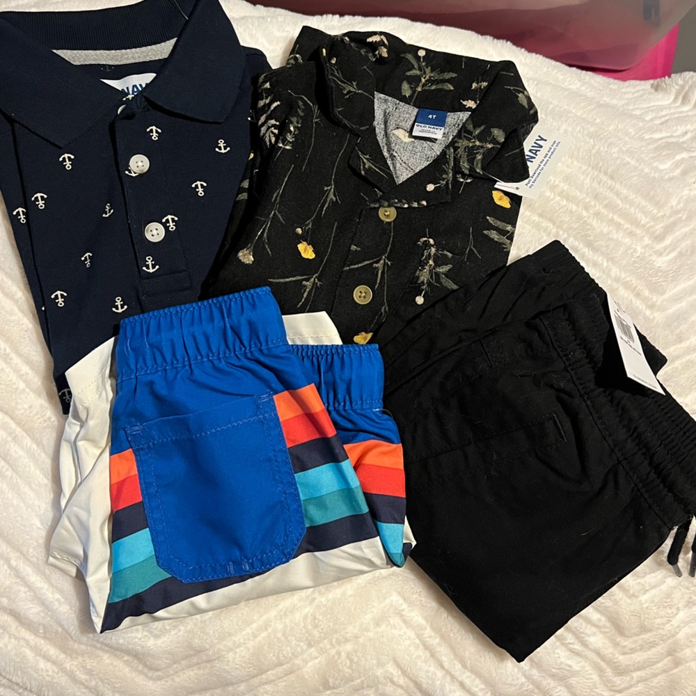 Brand New Toddler Boy Clothes size 4T